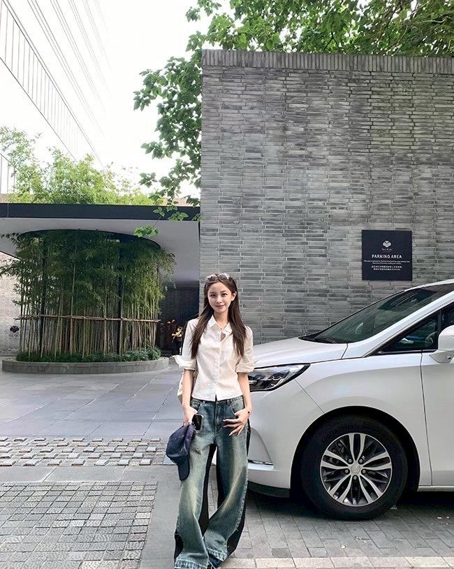 26Jun. 輪廓自洽挺版捲邊小袖休閒襯衫 白