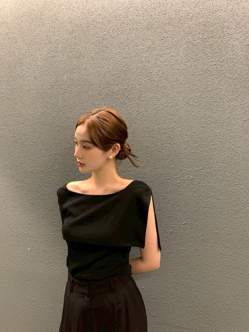 26Jun. 韓chic 特殊雙翻領春夏短上衣 淺藍/黑