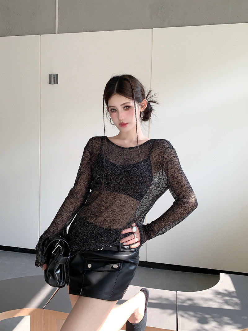 26Jun. 活力美妞夏季防曬歐根紗罩衫2件組 3色