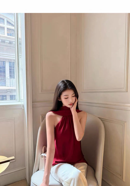 26Jul. Lux系列光澤感斗篷私服 紅