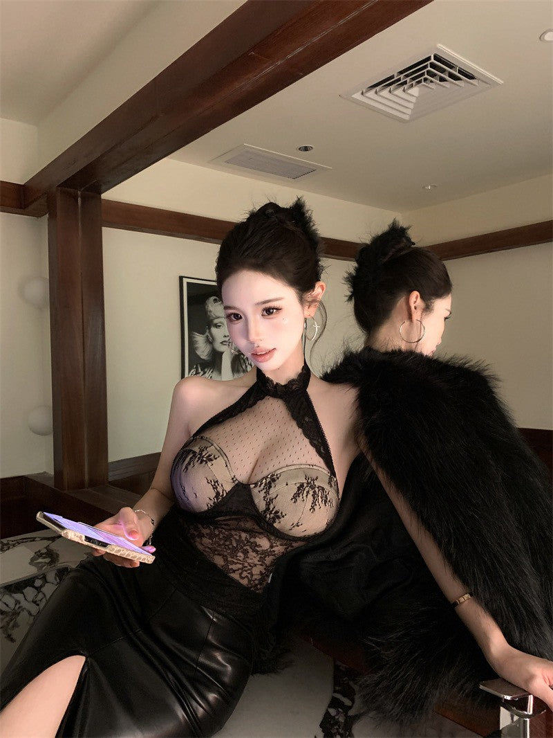 26Jun. NA+ 古早純慾辣妹蕾絲馬甲