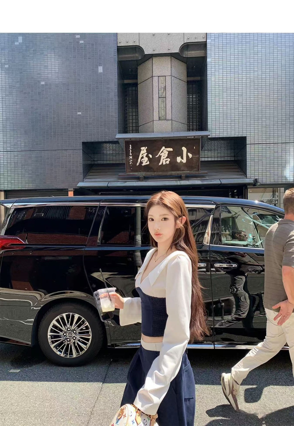 26Jun. 韓女vibe鬆弛慵懶拼色襯衫休閒褲套裝