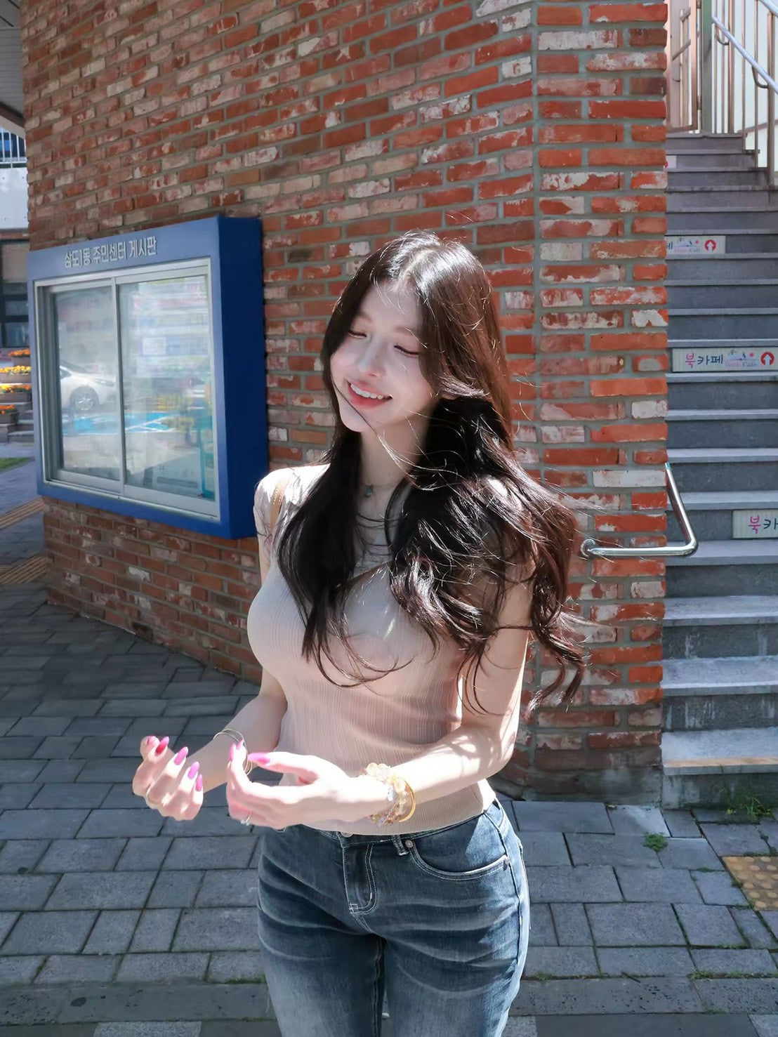 26Sep. 氣質燕麥奶小飛袖針織上衣