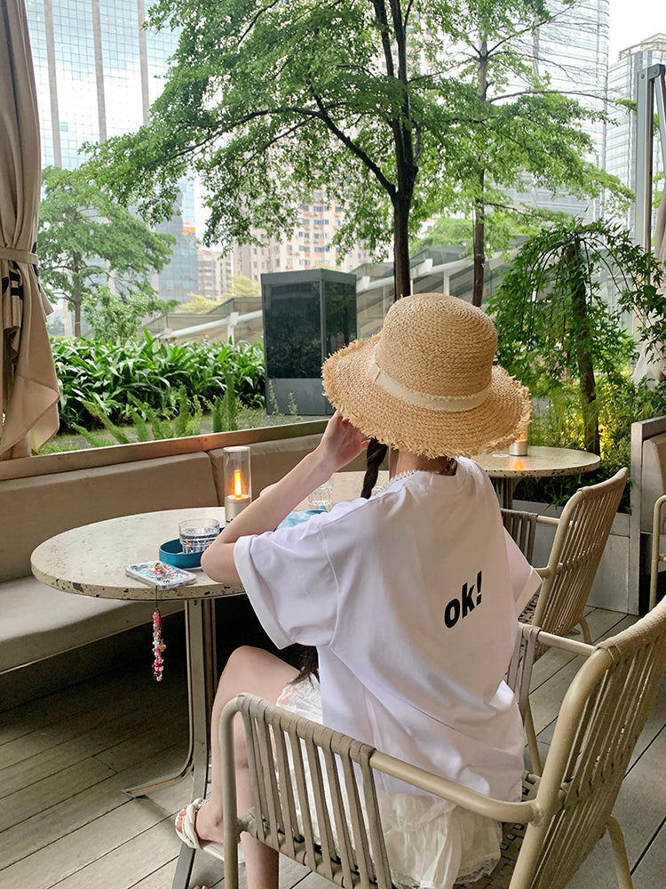26Jun. 2D人 ‘’OK''大字母慵懶上衣