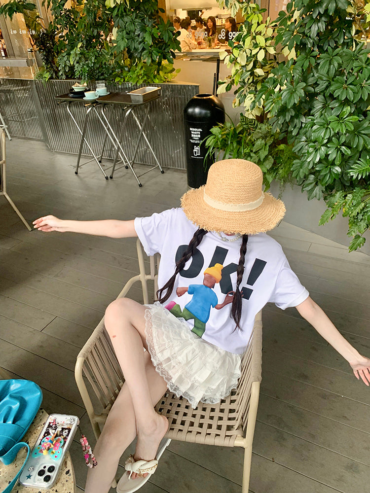 26Jun. 2D人 ‘’OK''大字母慵懶上衣