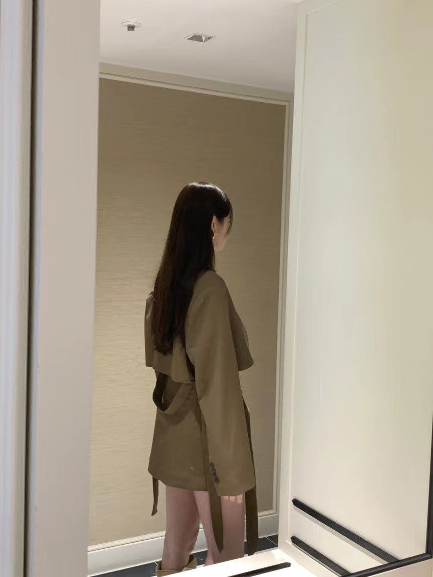 26Jun. 時髦精西裝外套 設計感半身裙2色