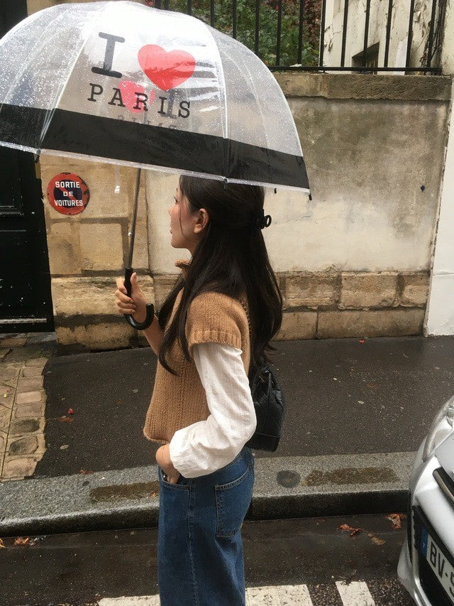 26Jun. 韓女氣質高領短袖毛衣 卡棕/炭黑
