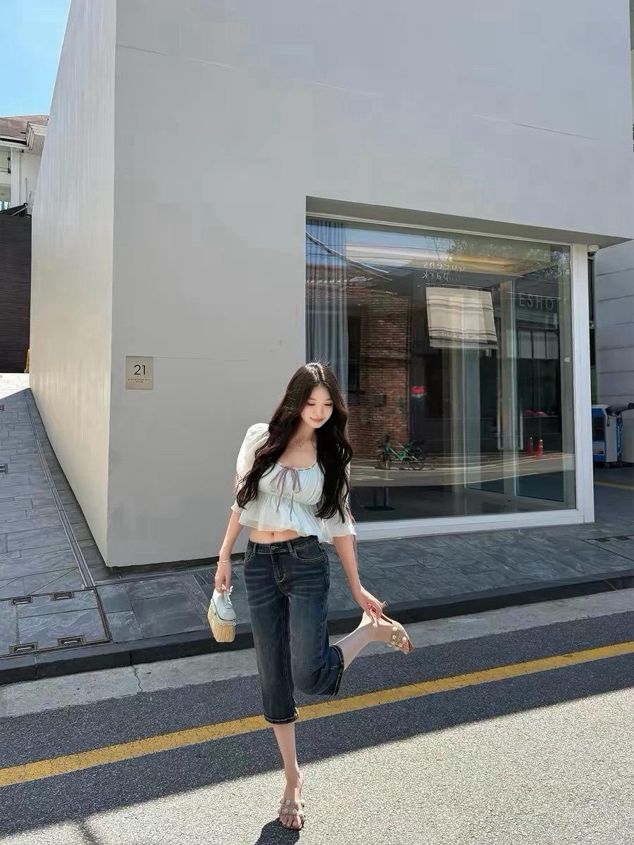 26Jul. 美式休閒七分牛仔褲