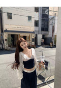 26Jun. 韓女vibe鬆弛慵懶拼色襯衫休閒褲套裝