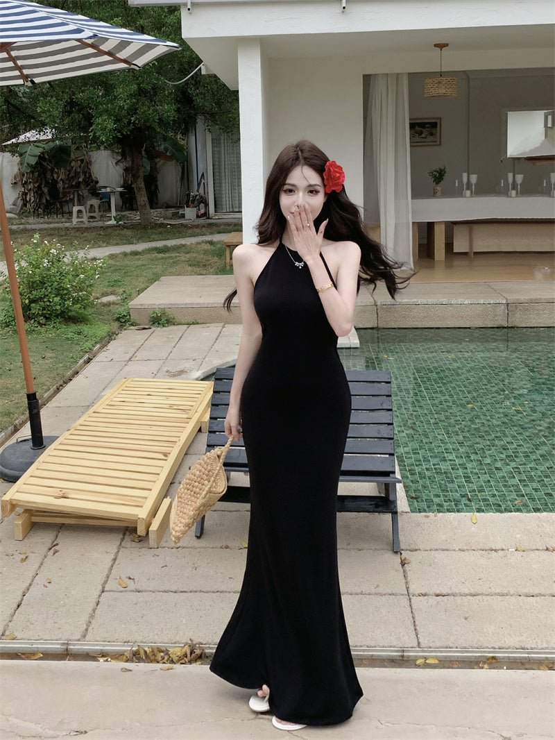 26Jun. 通勤百搭 美背挖肩連身裙