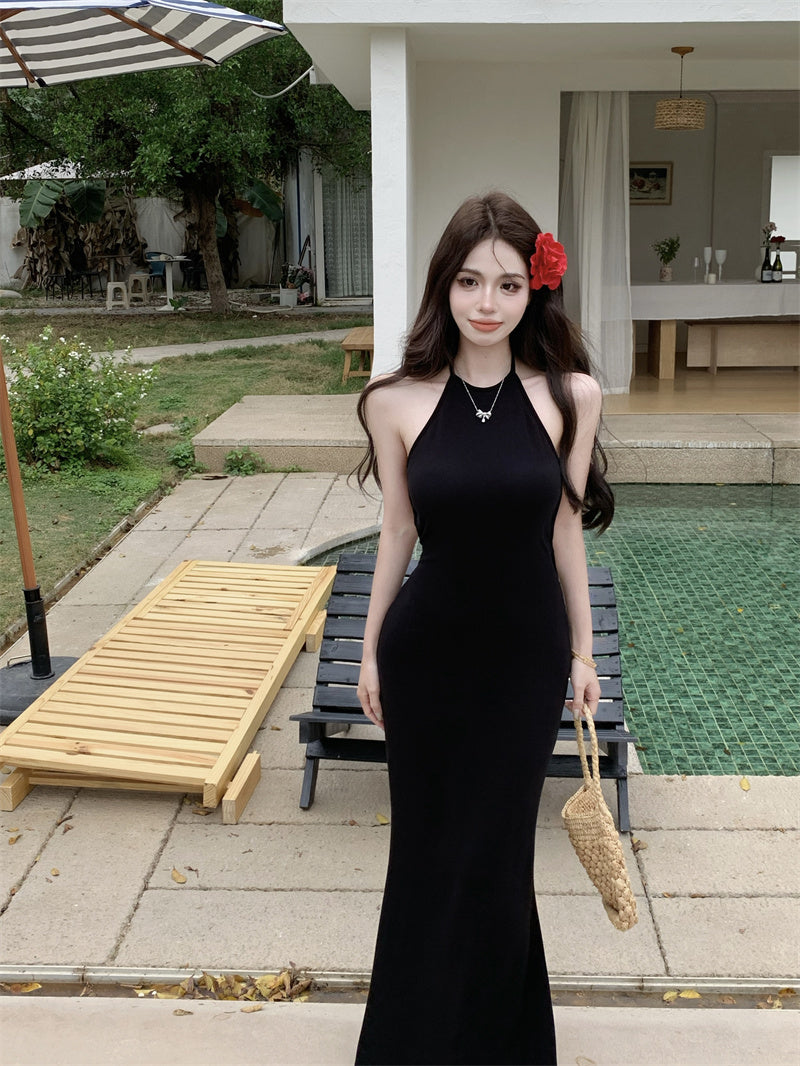26Jun. 通勤百搭 美背挖肩連身裙