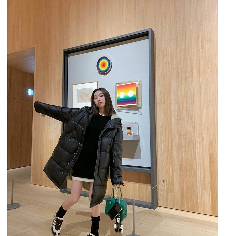 26Jun. 顯瘦修身拼色辣妹裙 黑