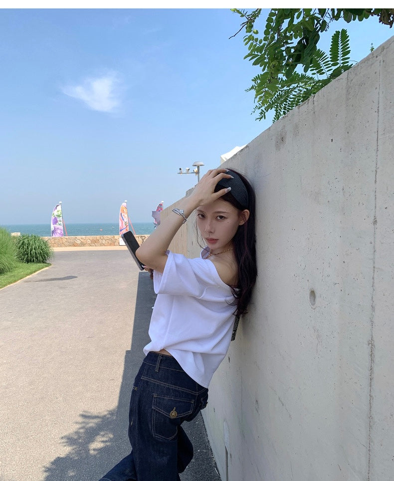26Jun. 簡約慵懶 寬鬆兩穿上衣 3色