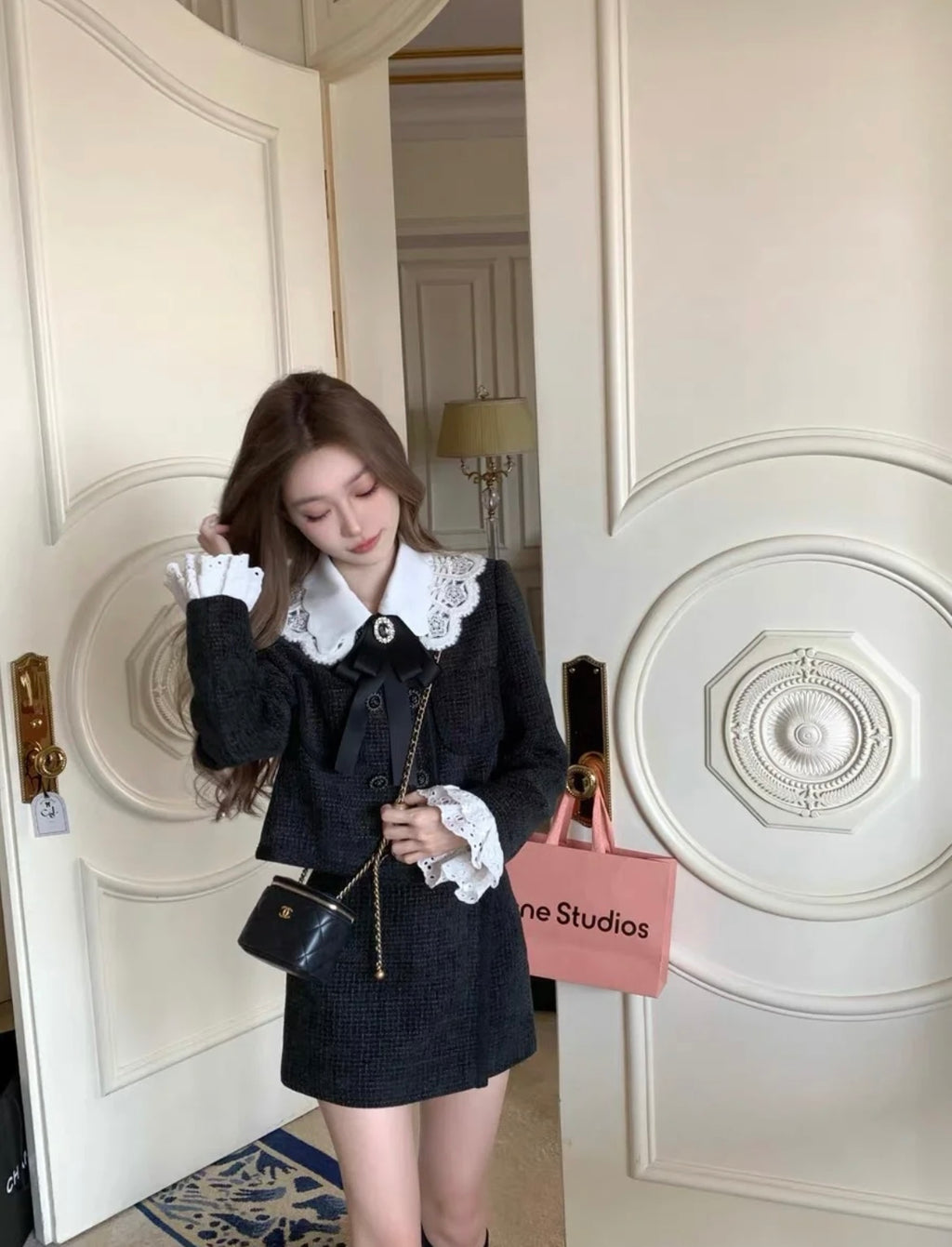 26Jun. 曼哈頓公主 花邊編織感小香套裝