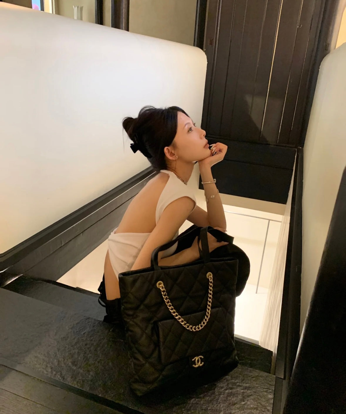 26Jun. 穿自己想穿 辣妹後背挖空正肩上衣 3色