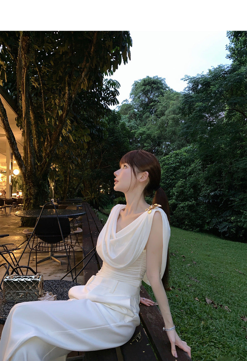 26Jun. 雅典女神 蕩感修身上衣 白