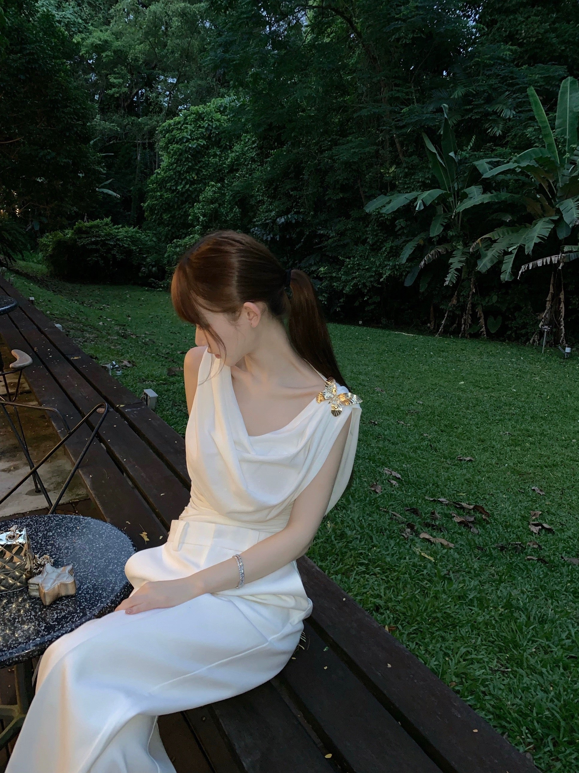 26Jun. 雅典女神 蕩感修身上衣 白